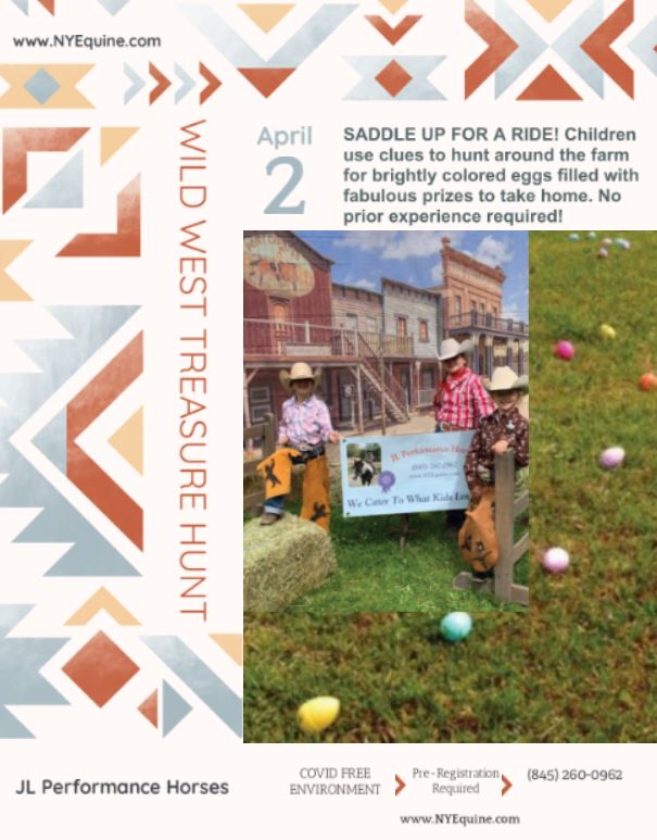 Wild West Treasure Hunt - No School April 2, 2021