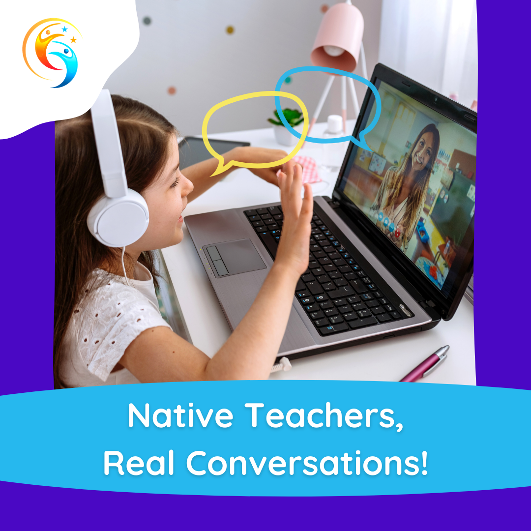 Native Speakers Get Confident SPEAKING Class Ages 4-6