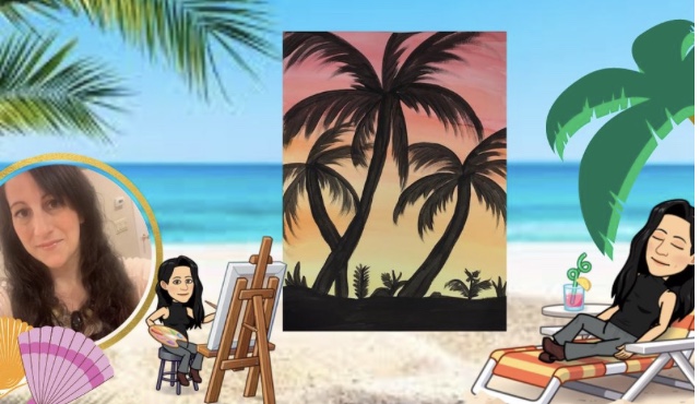 Palm Tree Painting