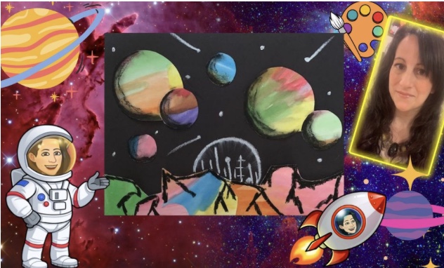 Space Art Collage/Painting