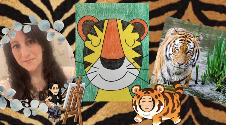 Tiger Drawing