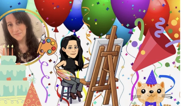 Zoom Art Birthday Party