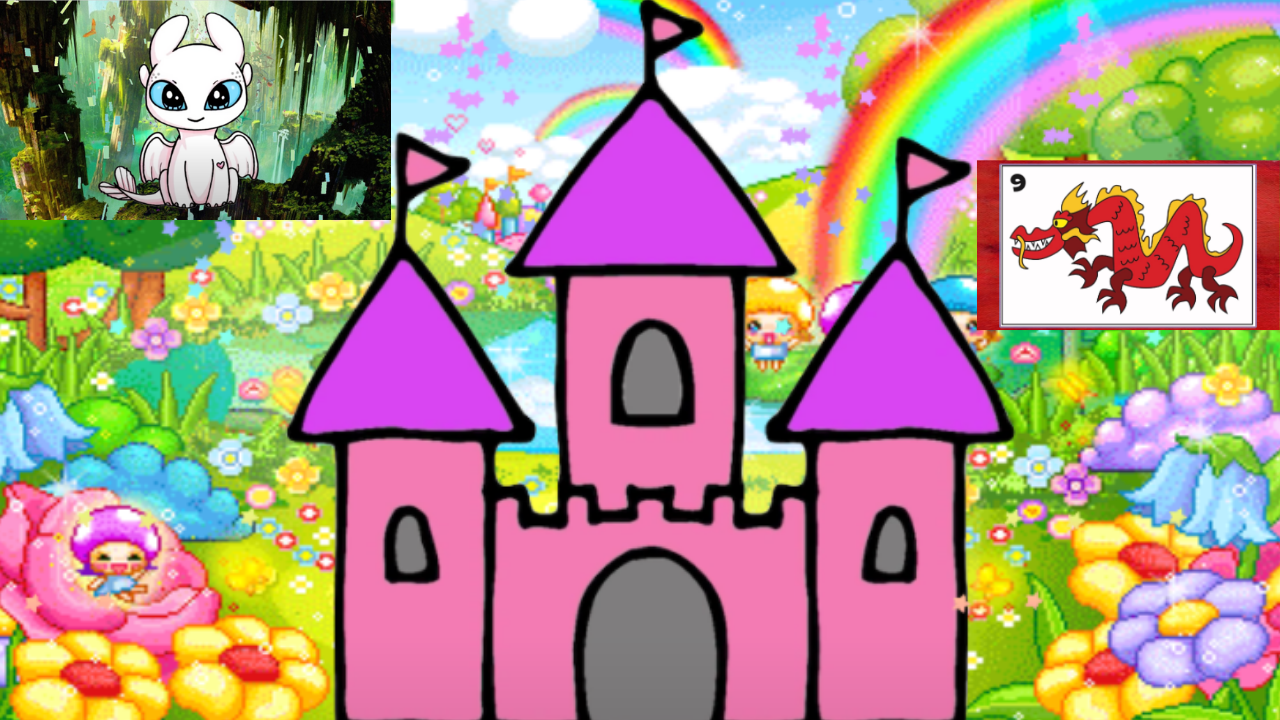 Let's Draw A Castle And Creatures (Ages 4-8)