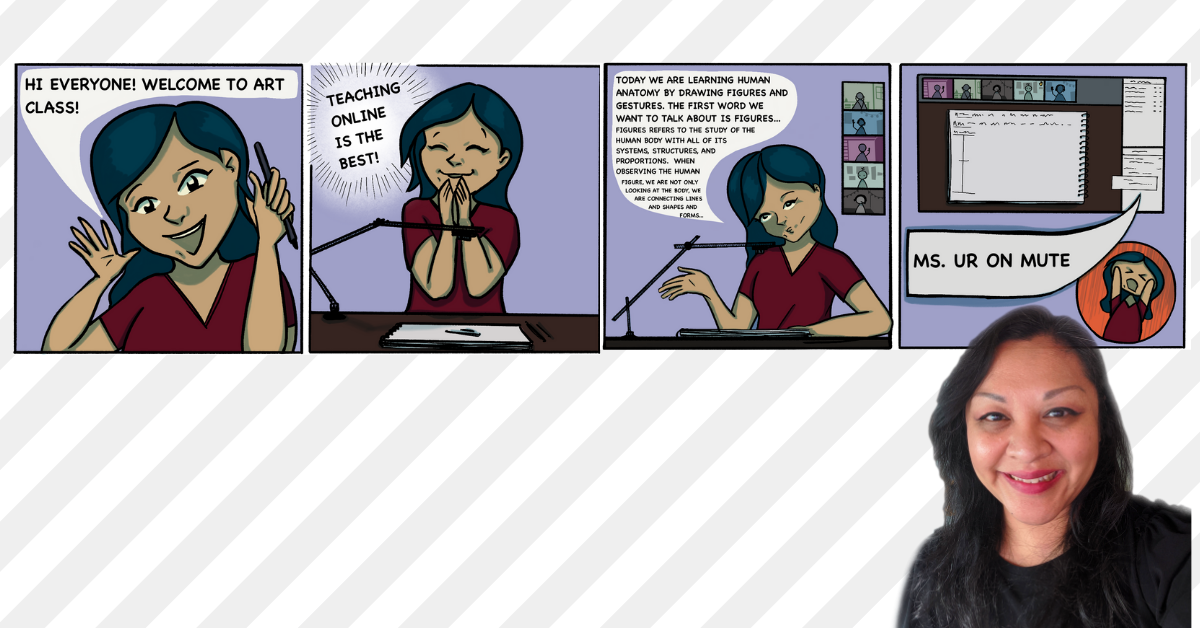 Comic Art Camp: Creating a Four Frame Comic Strip