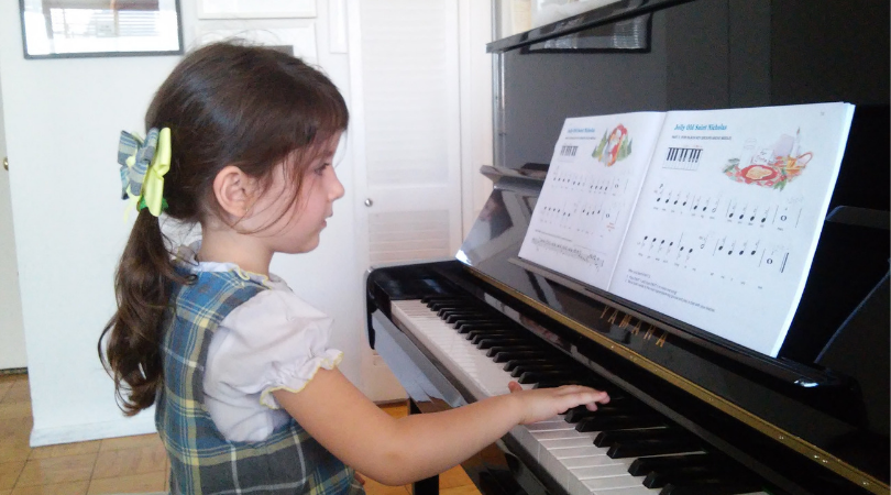 Private Piano Lessons in Person in Your Home (Ages 4+ Years)
