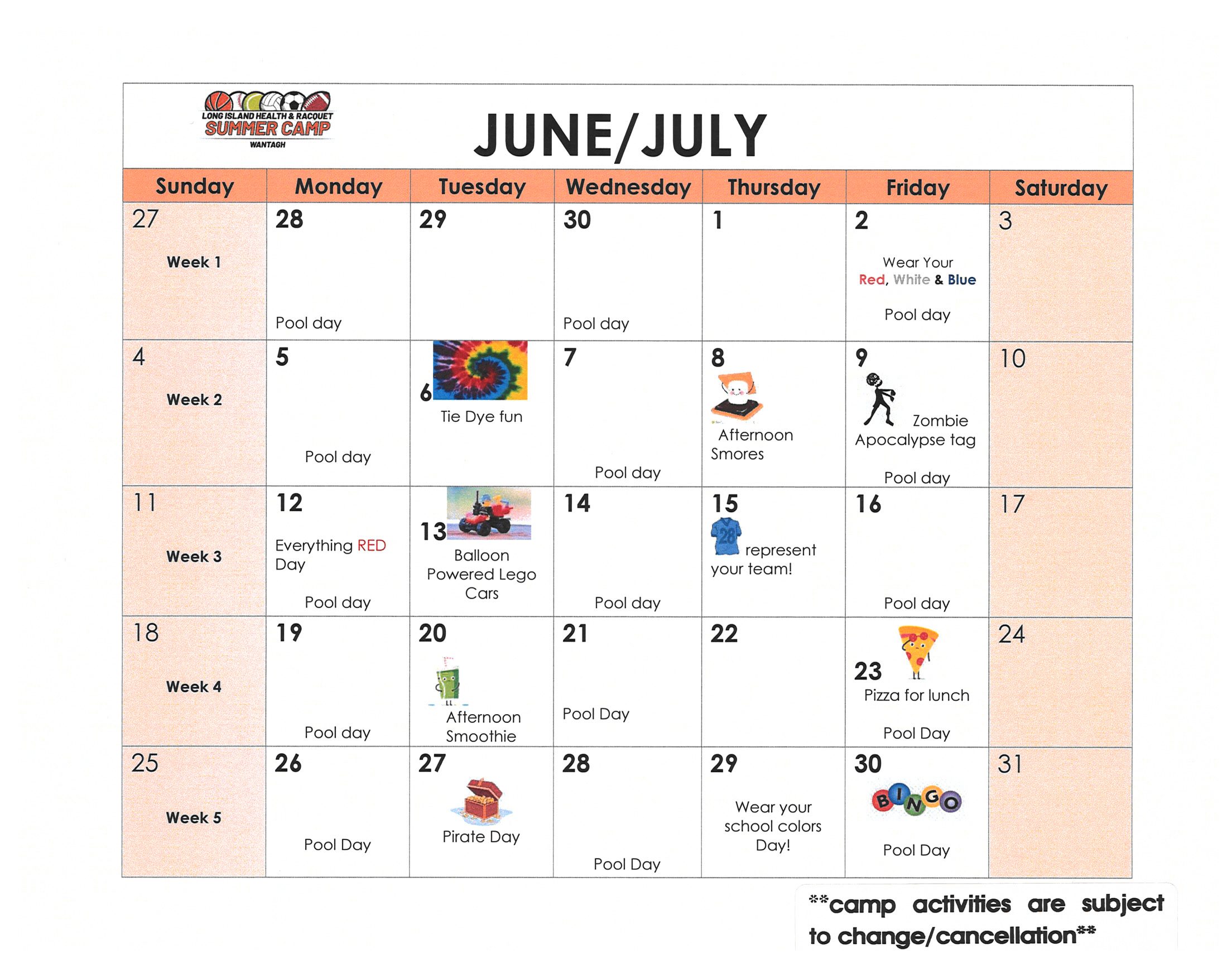 Sports and Activities Day Camp
