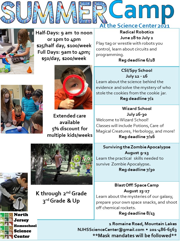 2021 Science Summer Camp