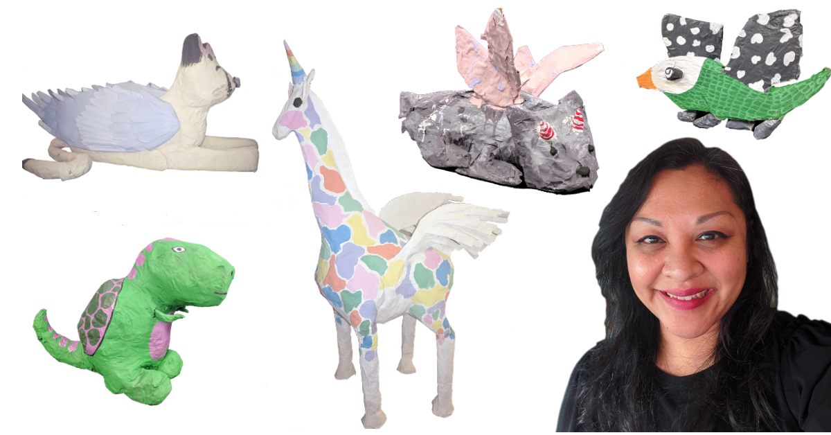 Creature Art Camp: Paper Mache Mythical Creatures From Start to Finish