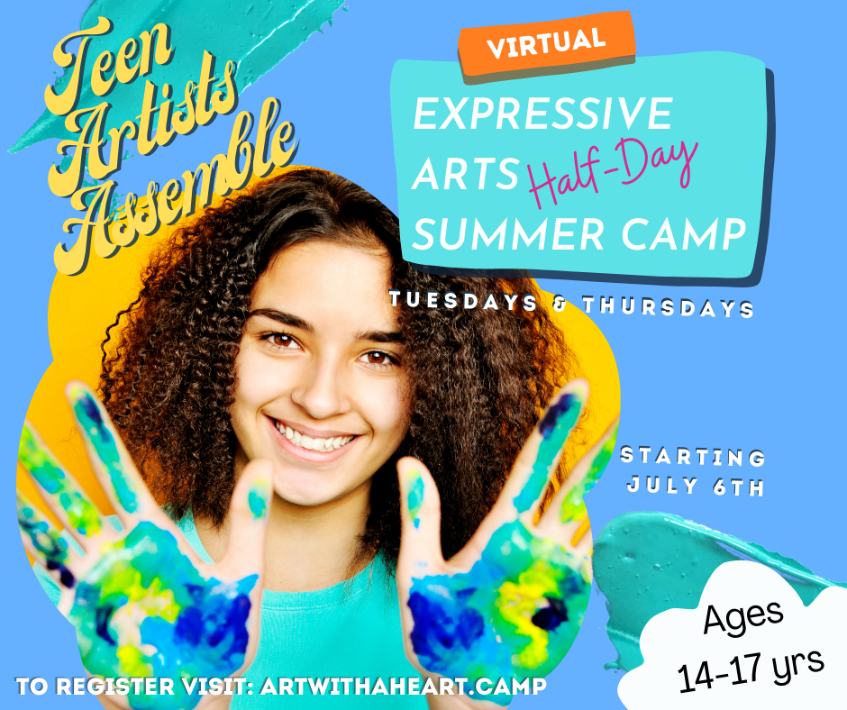 Virtual Expressive Arts Summer Camp