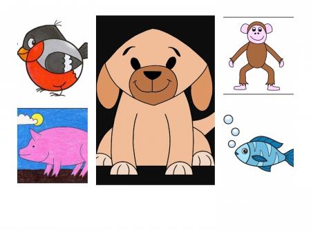 Animal STEM Art Fun - Draw and Learn *Interactive Flexible Course*