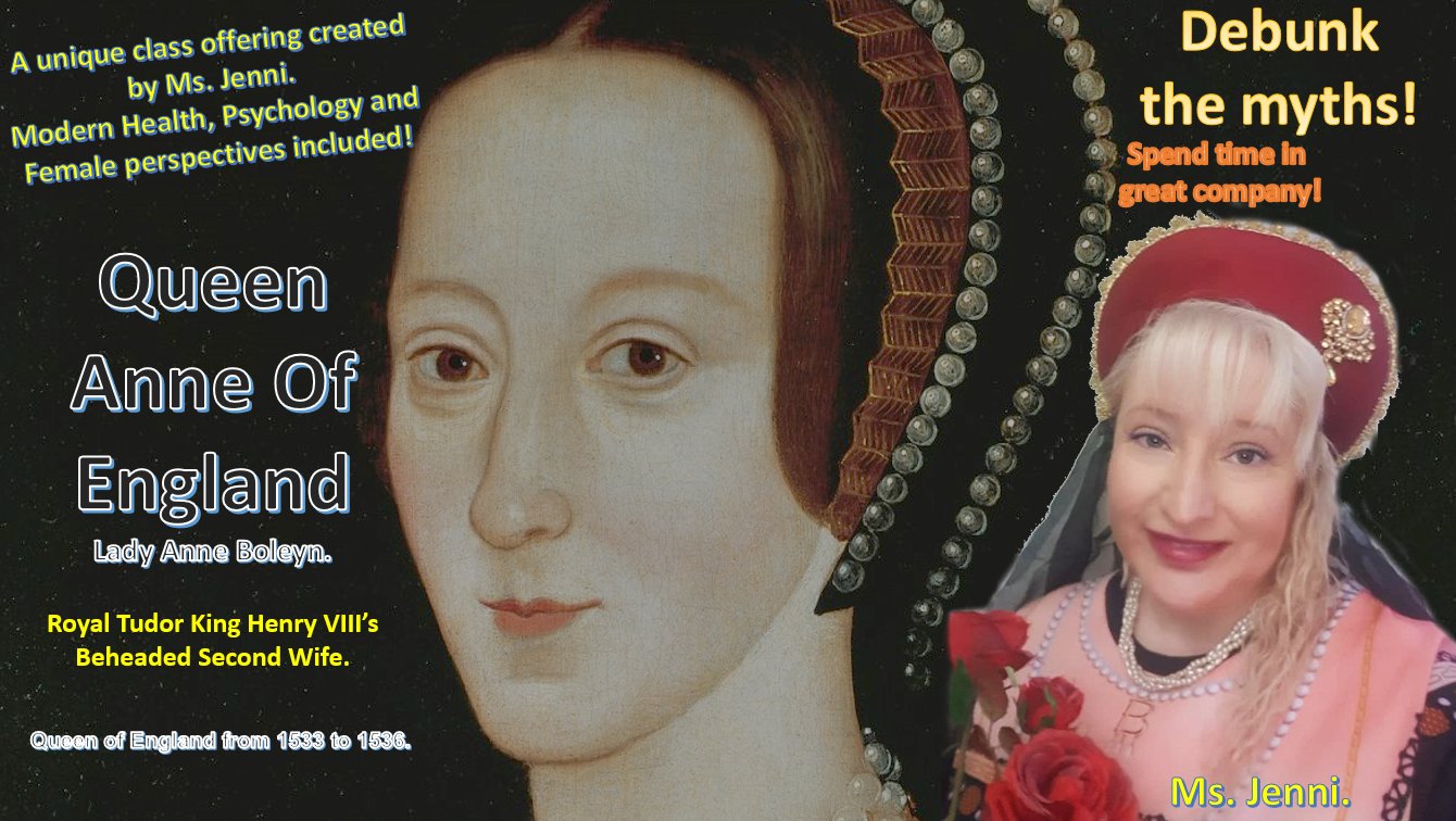 Queen Anne Boleyn - Tudor King Henry VIII Beheaded Second Wife