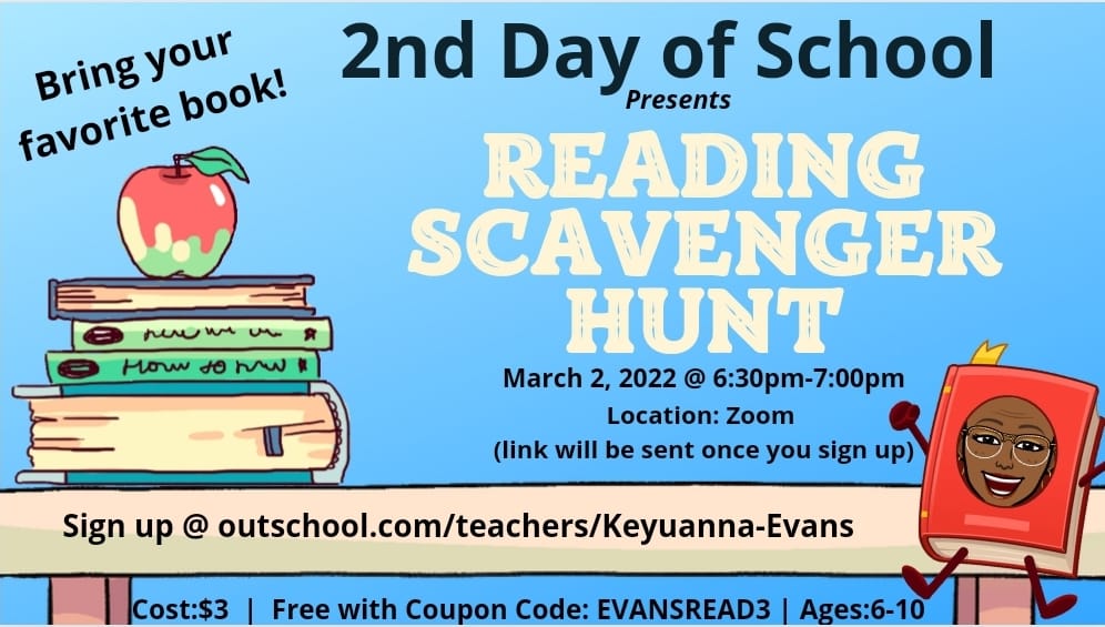 Reading Scavenger Hunt