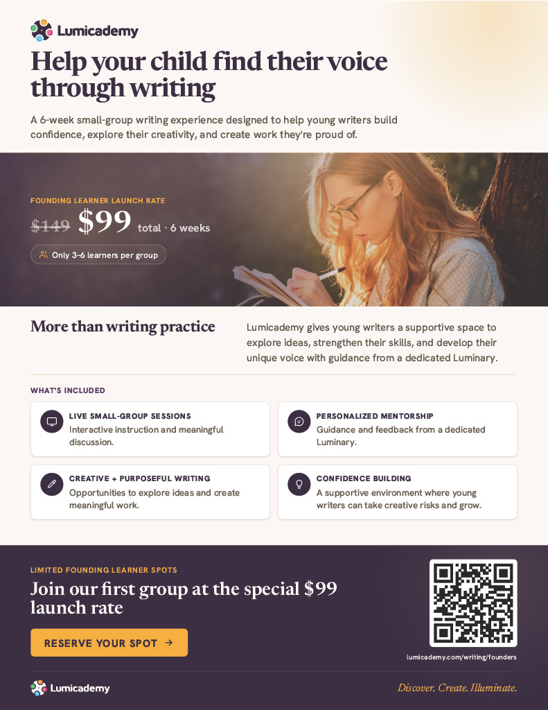 Small-Group Writing Experience for Teens