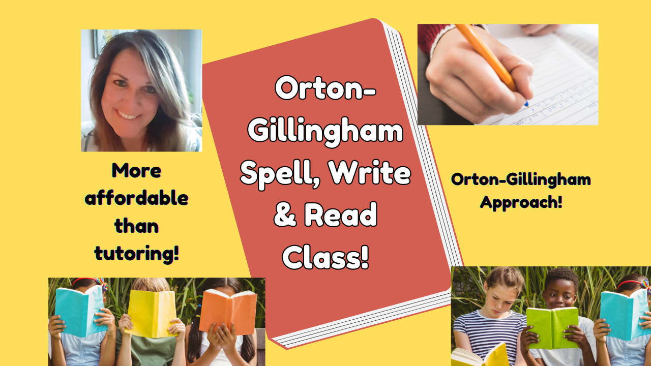 Orton-Gillingham Spell, Write & Read - Foundations